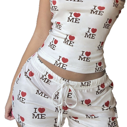 Damen Bandeau-Top mit modischem Druck R&B