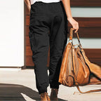Damen Cargo-Hose mit elastischem Bund und praktischen Taschen R&B