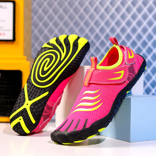 Damen Flexibler Aquaschutzschuh mit rutschfester Sohle und atmungsaktiver Mesh-Oberfläche R&B