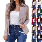 Damen elegante und lässige Blazerjacke R&B