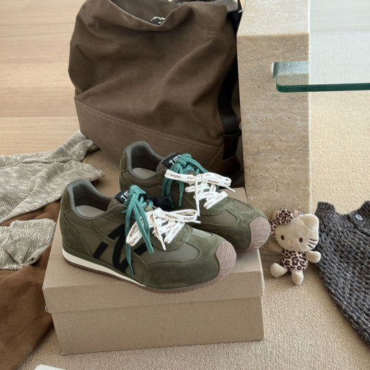 Damen Sportliche Sneaker mit dekorativem Fransen-Detail und atmungsaktiver Mesh-Oberfläche R&B