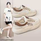 Damen Atmungsaktive Sneakers mit modischem Netzdesign und dämpfender Sohle R&B