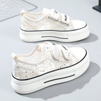 Damen Sneakers mit Klettverschluss und modischem Design R&B