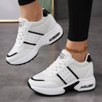 Damen Sportliche Sneakers mit atmungsaktivem Obermaterial und dämpfendem Fußbett