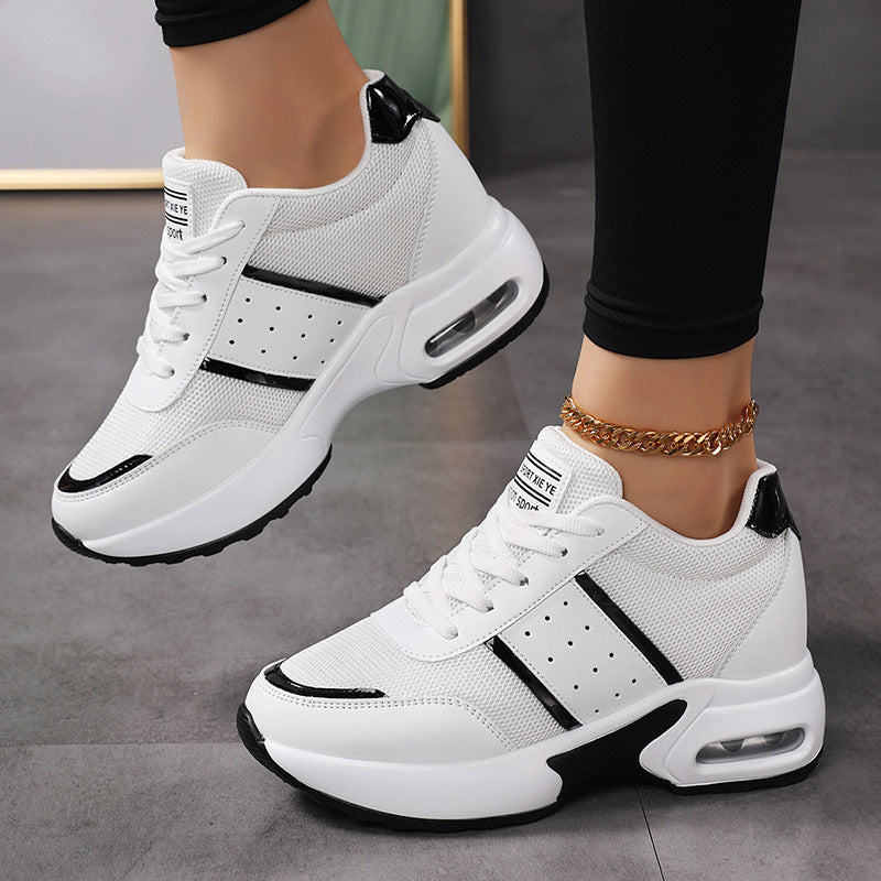 Damen Sportliche Sneakers mit atmungsaktivem Obermaterial und dämpfendem Fußbett