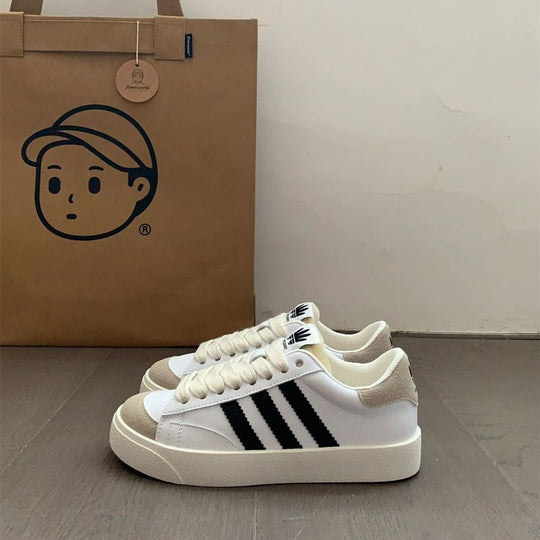 Damen Sneakers im sportlichen Retro-Look mit gepolsterter Sohle R&B