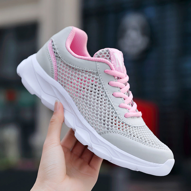 Damen Sportliche Leichtgewicht-Sneaker aus atmungsaktivem Mesh-
