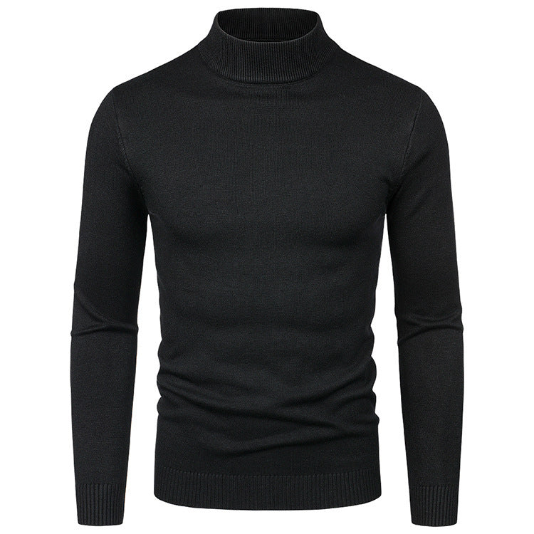 Herren Rollkragenpullover aus hochwertiger Wolle R&B