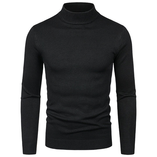 Herren Rollkragenpullover aus hochwertiger Wolle R&B