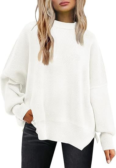 Damen lockerer Strickpullover R&B