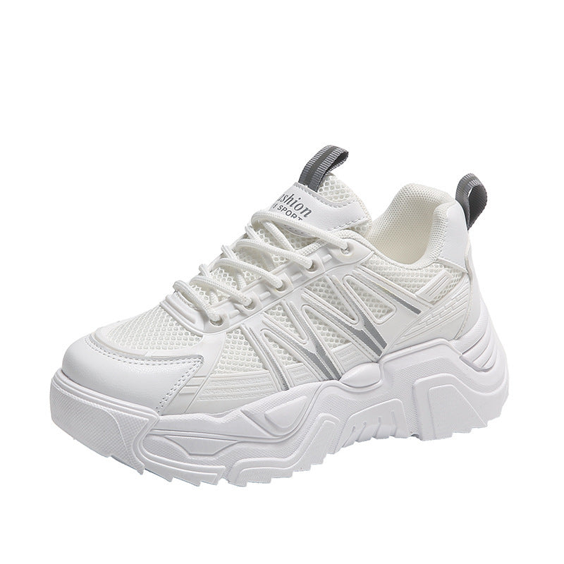 Damen Sportliche Chunky Sneakers mit atmungsaktiver Mesh-Oberfläche R&B