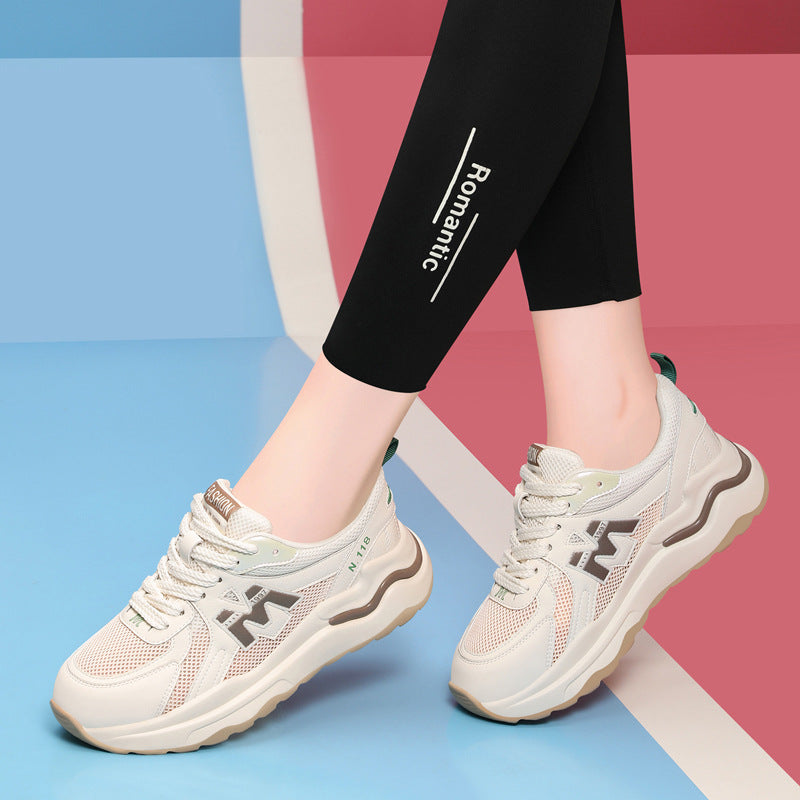 Damen Sportliche und atmungsaktive Laufschuhe mit dämpfender Sohle R&B