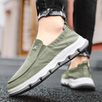 Damen Sportliche Slip-On Sneakers mit gepolsterter Einlage und rutschfester Sohle R&B