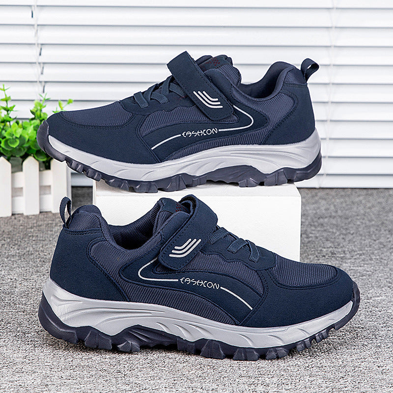 Damen Sportliche Sneaker mit verstellbarem Klettverschluss und stabiler Sohle R&B