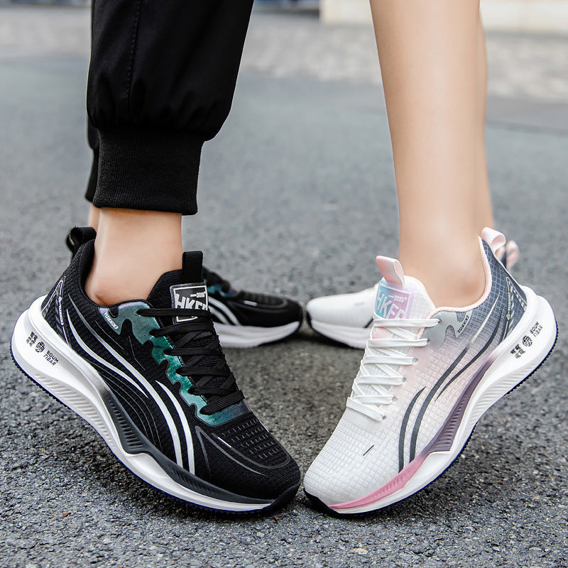 Damen Komfortable und leichtgewichtige Laufschuhe mit atmungsaktiven Netz-Einsätzen R&B