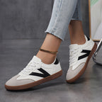 Damen Sportliche Sneaker mit modischem Design und robustem Sohlenprofil