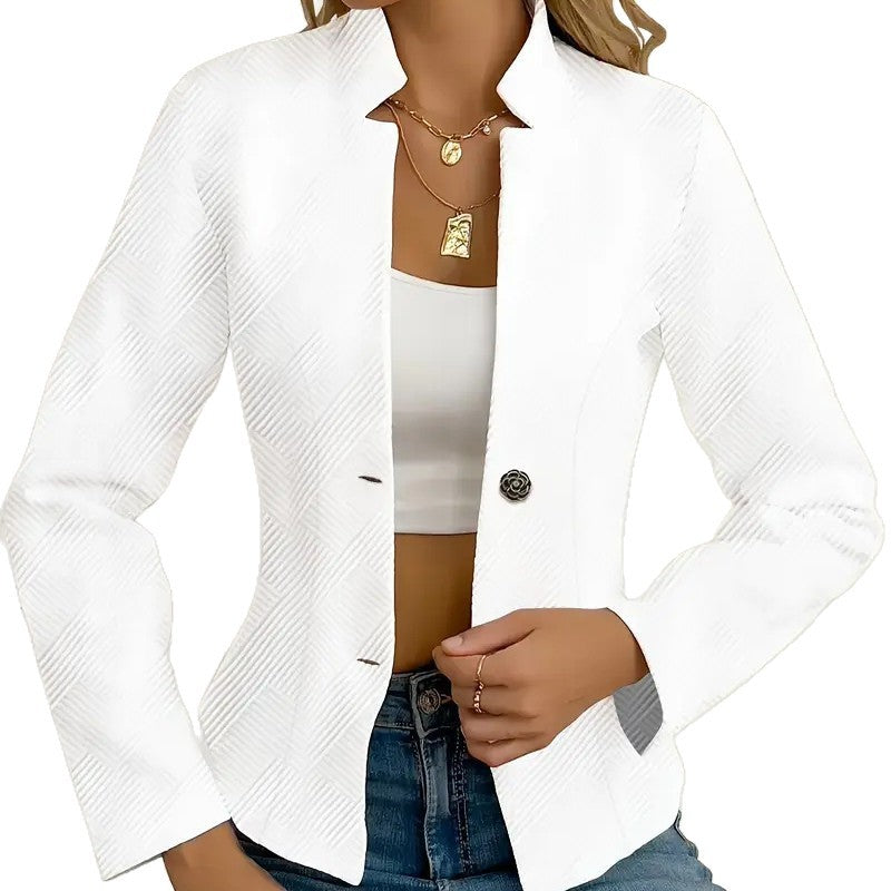 Damen Taillierte Blazerjacke mit elegantem Schnitt und Knopfdetails R&B
