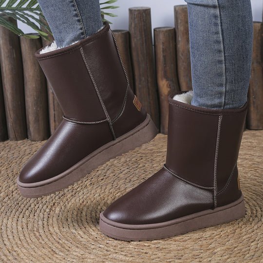 Damen Kuschelige Winterboots R&B