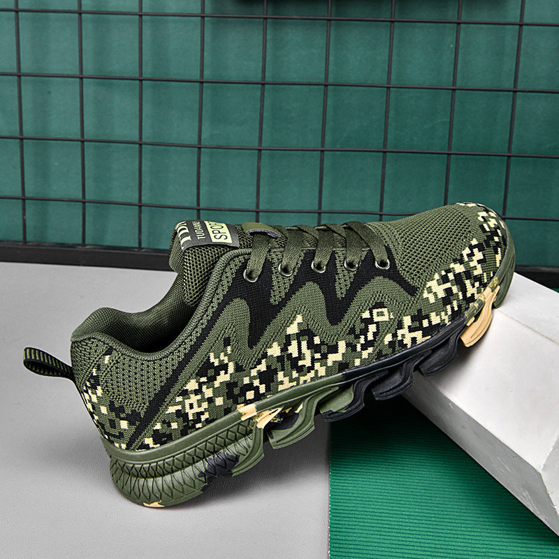 Damen Sportliche Sneaker mit atmungsaktivem Mesh-Obermaterial und stabiler Sohle