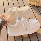 Damen Chunky Sneakers mit atmungsaktivem Mesh-Obermaterial und komfortabler Plateausohle