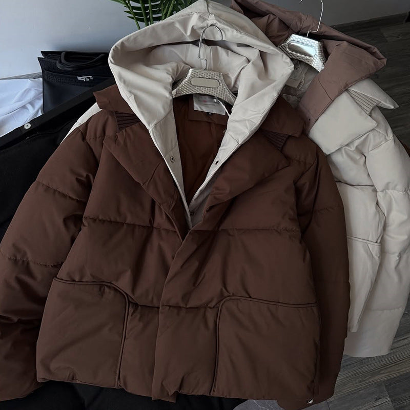 Damen Steppjacke mit großzügiger Kapuze und modernem Schnitt R&B