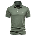 Herren Polo-Shirt mit feiner Piqué-Struktur und klassischem Kragen