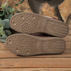 Damen modische Sneakers mit hochwertigem Veloursleder und rutschfester Sohle R&B