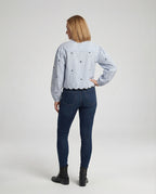 Damen Bluse mit weitem Schnitt
