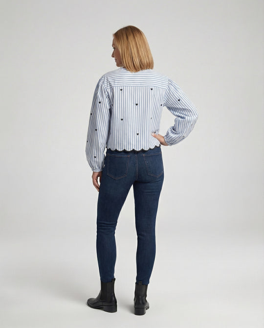 Damen Bluse mit weitem Schnitt