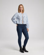 Damen Bluse mit weitem Schnitt