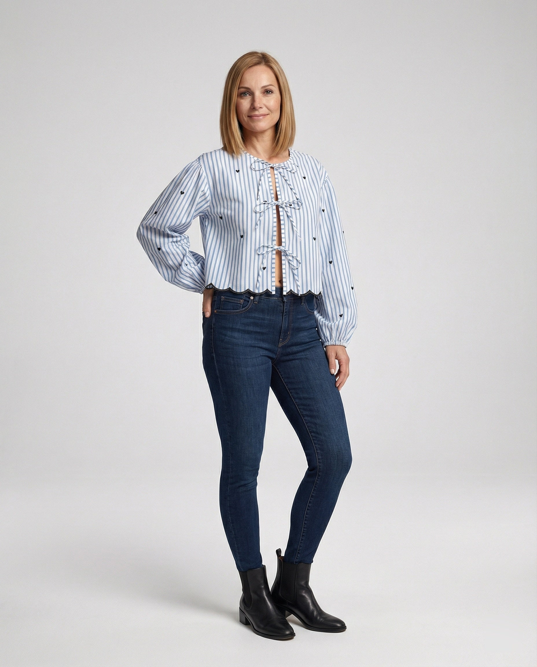 Damen Bluse mit weitem Schnitt