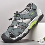 Damen Sportliche Freizeitsandalen mit schnellschnürbarem System und rutschfester Sohle R&B