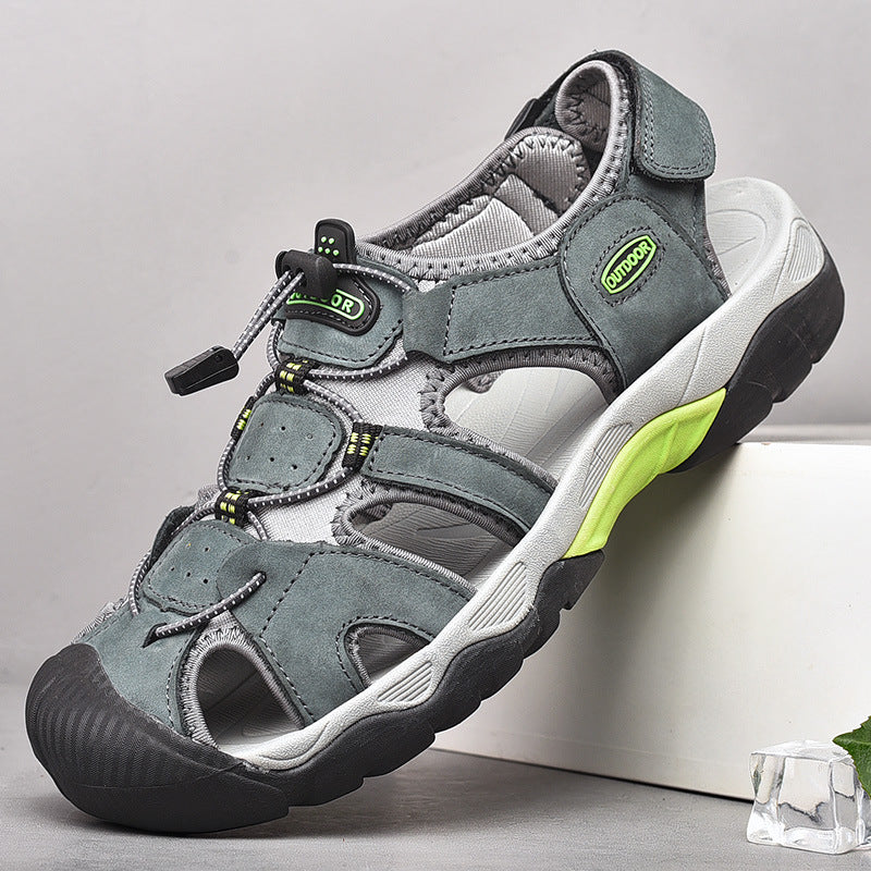 Damen Sportliche Freizeitsandalen mit schnellschnürbarem System und rutschfester Sohle R&B