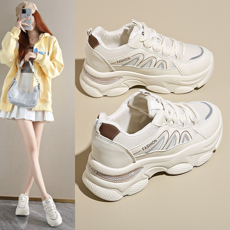Damen Sportliche Sneakers mit ergonomischem Dämpfungssystem und modischem Mesh-Obermaterial R&B