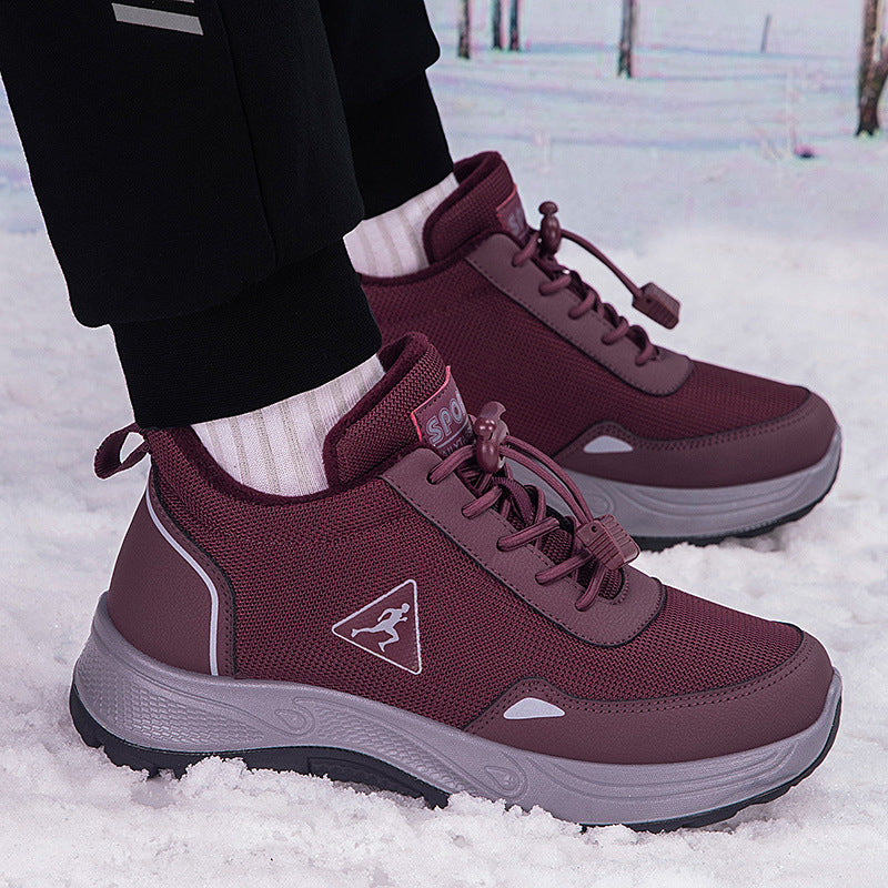 Damen Komfortable und dämpfende Sport Sneakers mit elastischem Schnellschnürsystem R&B