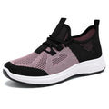 Damen atmungsaktive Laufschuhe mit elastischen Schnürsenkeln R&B
