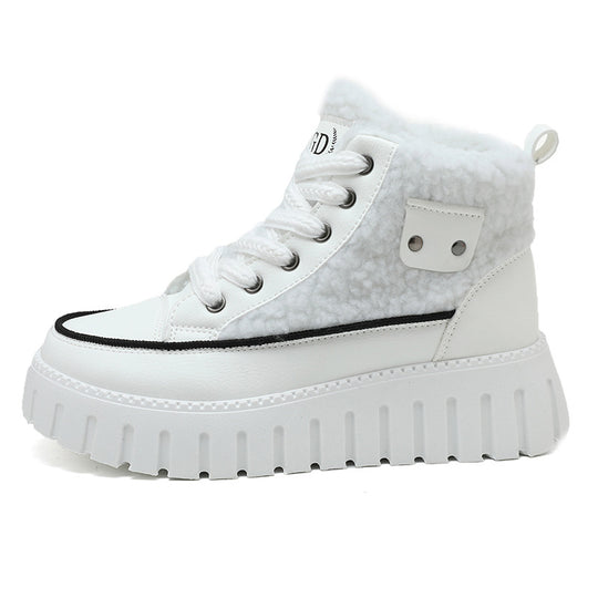 Damen hochwertige Warmfutter-Stiefeletten mit rutschfester Profilsohle R&B