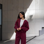 Damen Sportliche Kapuzenjacke R&B