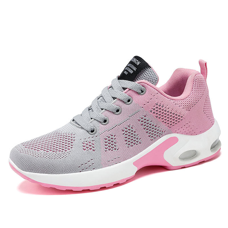 Damen Sportliche Sneaker mit atmungsaktiver Mesh-Oberfläche und flexiblem Sohlenaufbau R&B