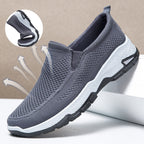 Damen Bequeme Slip-On Freizeitschuhe mit atmungsaktiver Mesh-Oberfläche R&B