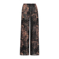 Damen Palazzo-Hose mit floralem Design und elastischem Bund R&B