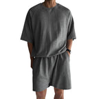 Herren funktionales Freizeit-Set aus atmungsaktivem Material mit bequemer Passform R&B