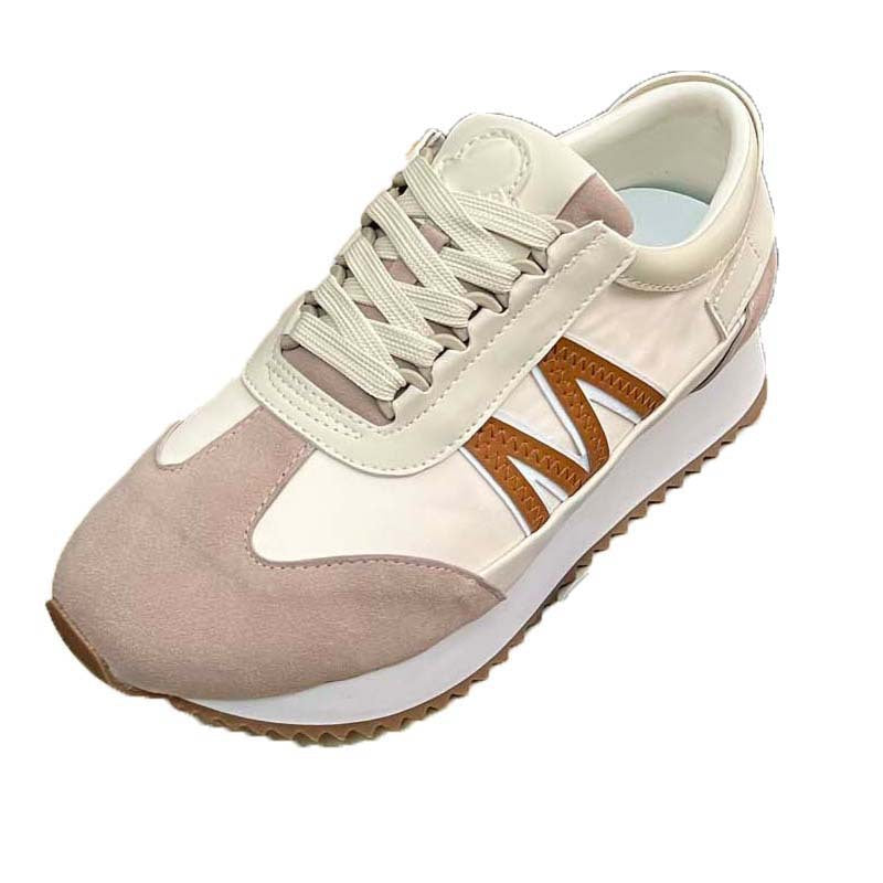 Damen Sportliche Sneakers mit atmungsaktiver Mesh-Oberfläche und rutschfester Sohle R&B