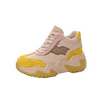 Damen Chunky Sneakers mit ergonomischer Sohle und modischen Akzenten R&B