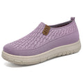 Damen Strick-Sneaker mit elastischem Einstieg und rutschfester Sohle R&B