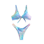 Damen Triangel-Bikini mit stylischem Knotendetail R&B