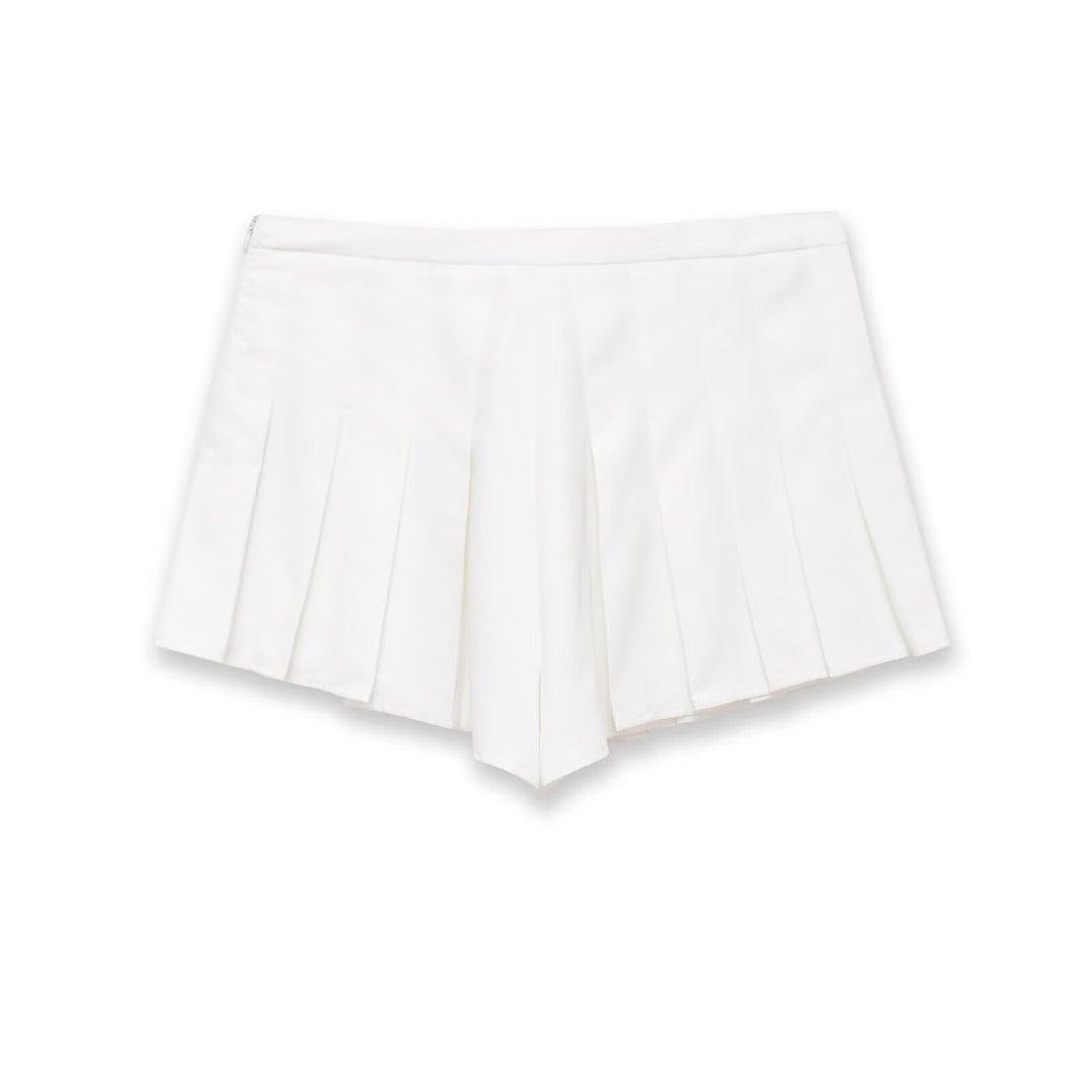Damen Faltenrock Shorts R&B