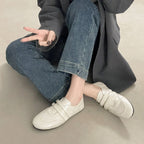 Damen Komfortable Slip-On Loafers mit dekorativen Riemchen und ergonomischer Sohle R&B