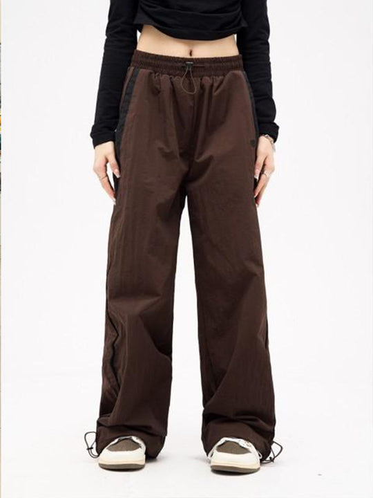 Damen Freizeithose mit seitlichen Kontraststreifen und elastischem Bund R&B