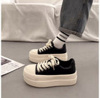 Damen Sneaker mit modischer Plateau-Sohle